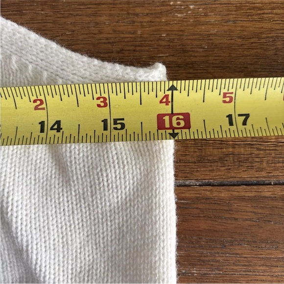 Andree by the Unit Small Ivory Spagetti Strap Tank Sweater Knit - Picture 7 of 12